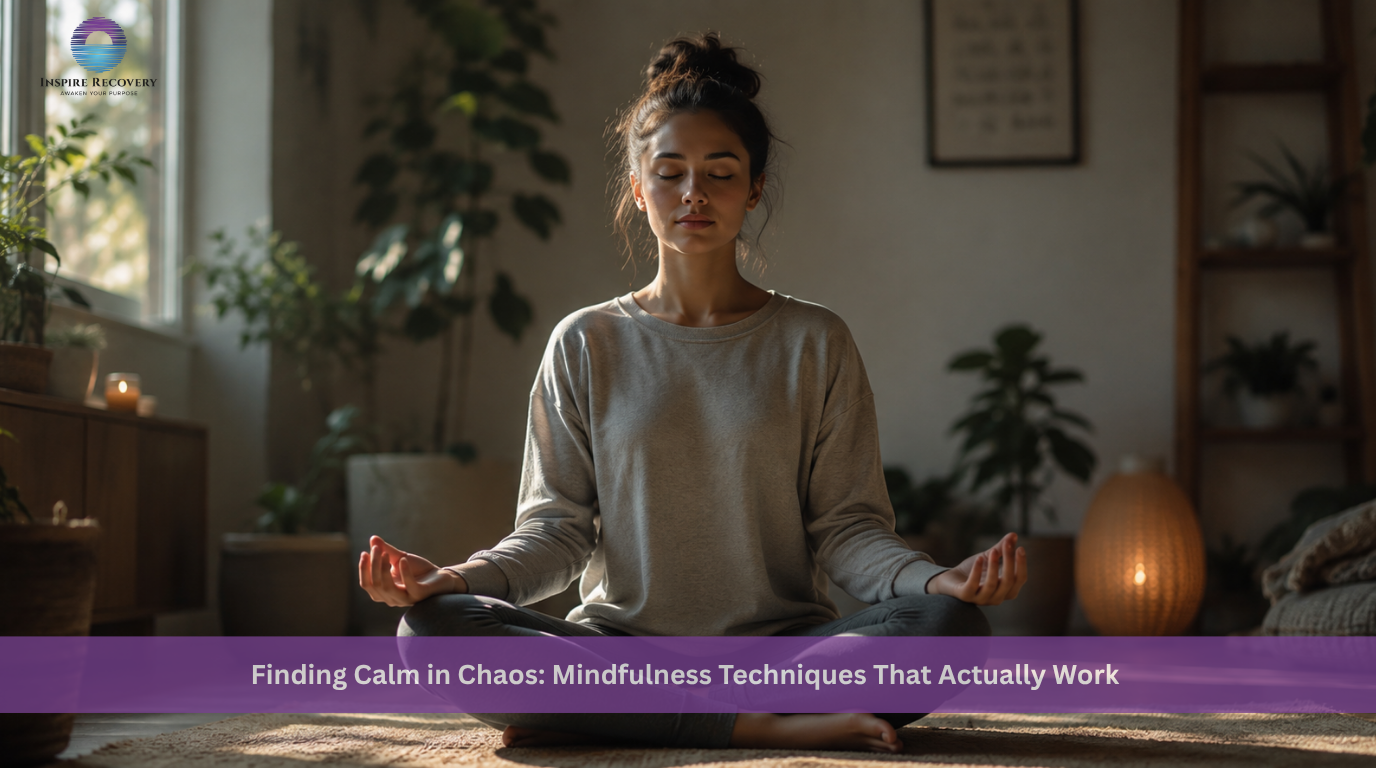 Mindfulness techniques for finding calm in chaos