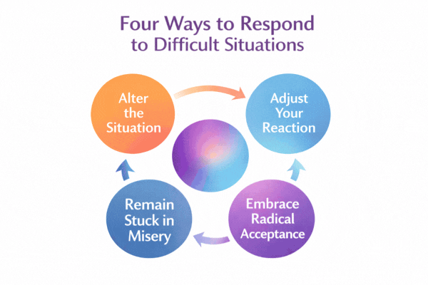 Four Ways to Respond to Challenging Situations in DBT